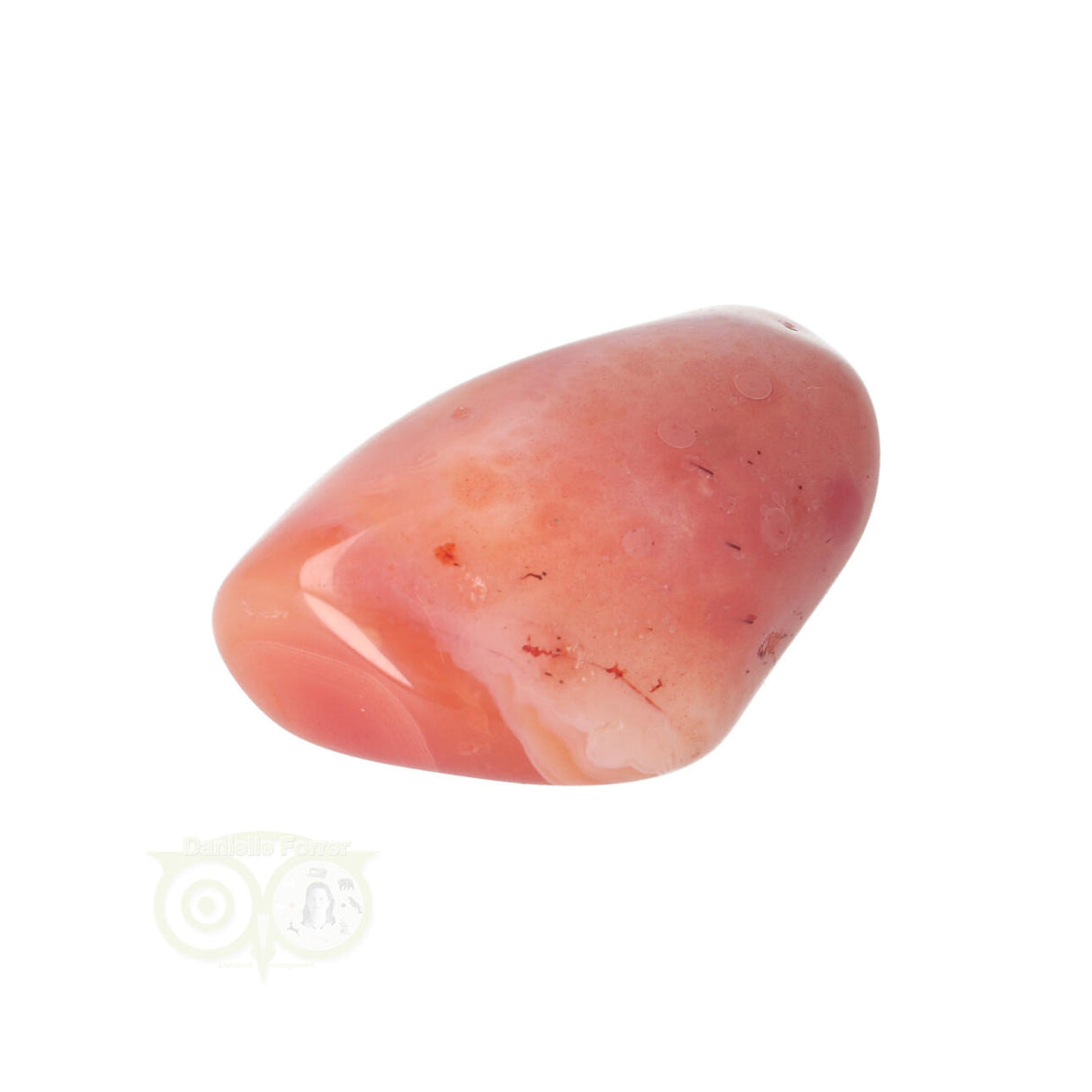 Karneol-Botswana-Achat-Kuschelstein Nr. 25