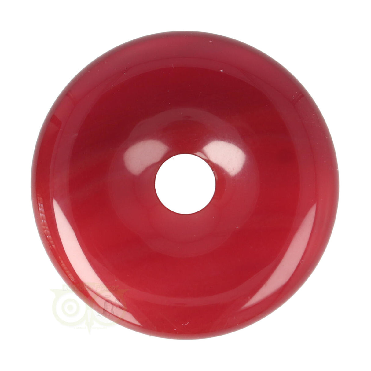 Karneol-Donut-Anhänger Nr. 11 - Ø 4 cm