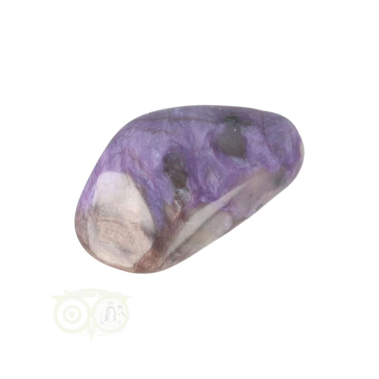 Charoite tumbled stone No. 4
