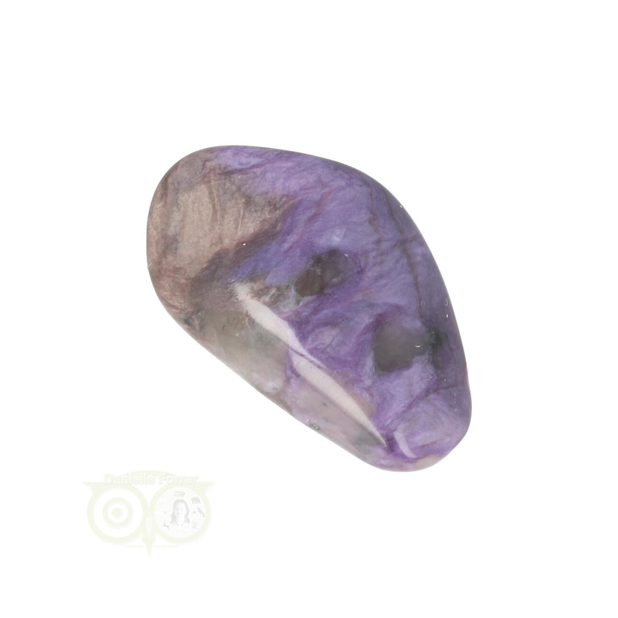 Charoite tumbled stone No. 4