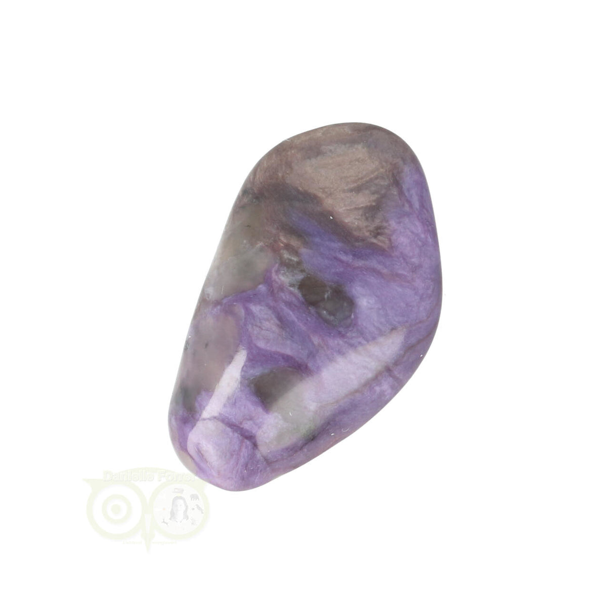 Charoite tumbled stone No. 4