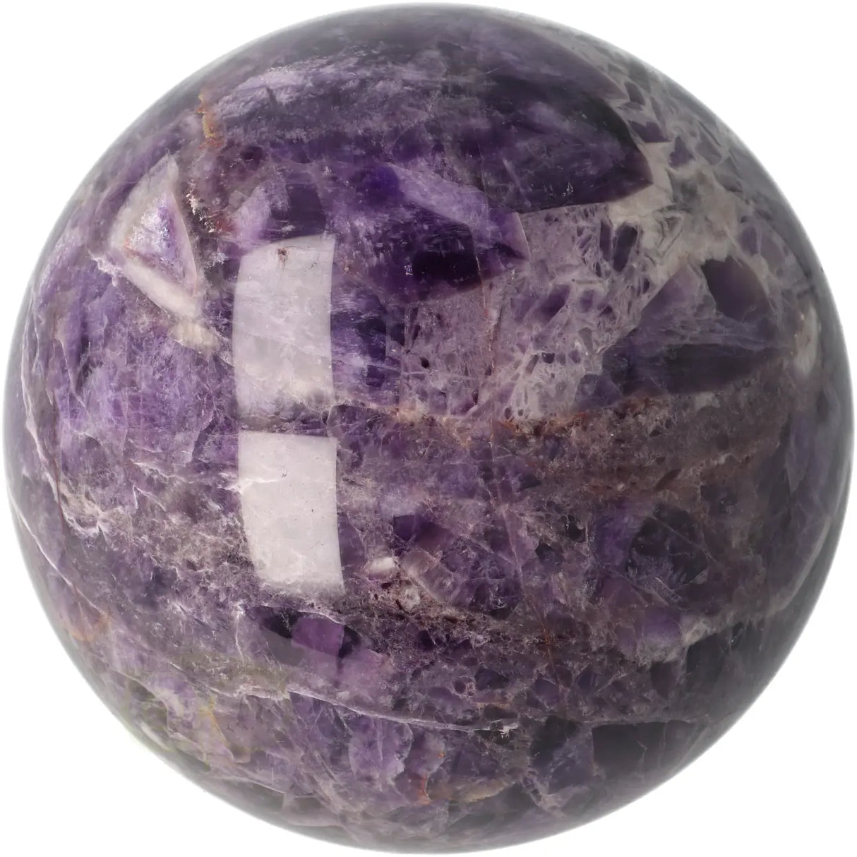 Chevron Amethist bol Nr 18 - Ø 13.32 cm