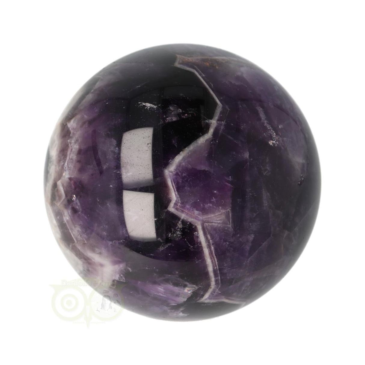 Chevron Amethist bol Nr 8 - Ø 6,78 cm