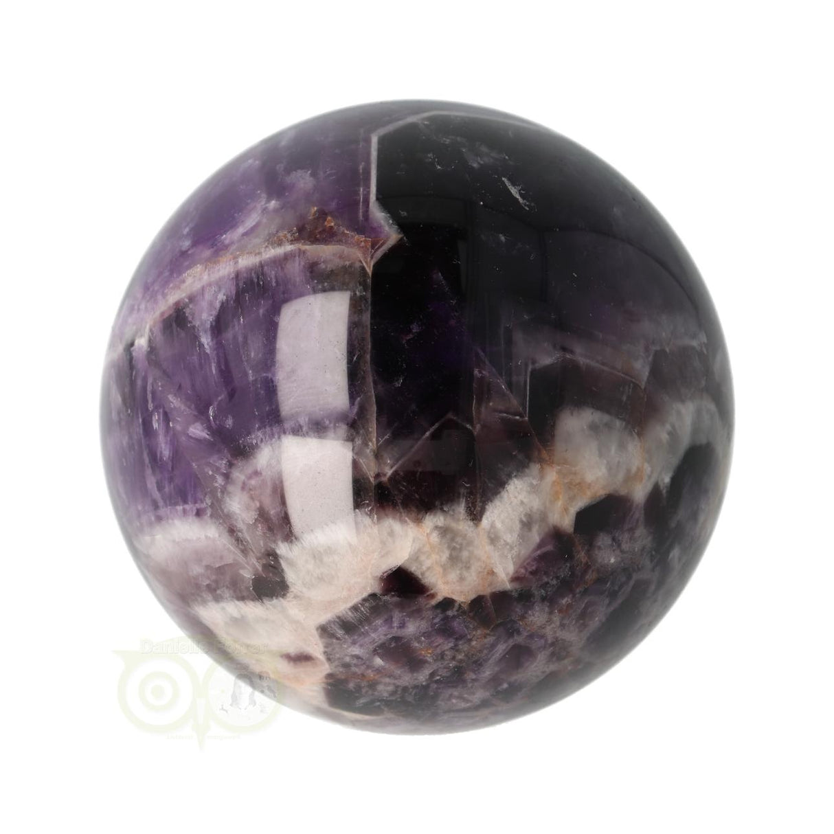 Chevron Amethist bol Nr 8 - Ø 6,78 cm