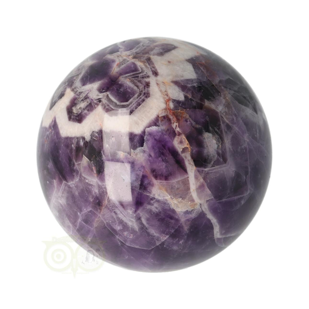 Chevron Amethist bol Nr 9 - Ø 6,10 cm