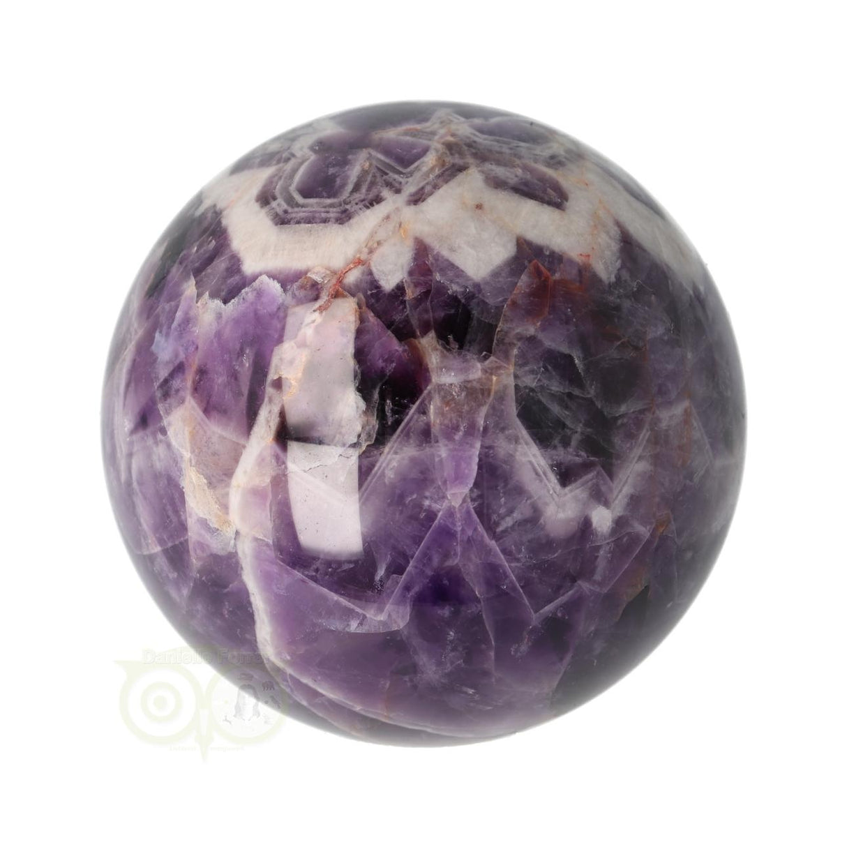 Chevron Amethist bol Nr 9 - Ø 6,10 cm