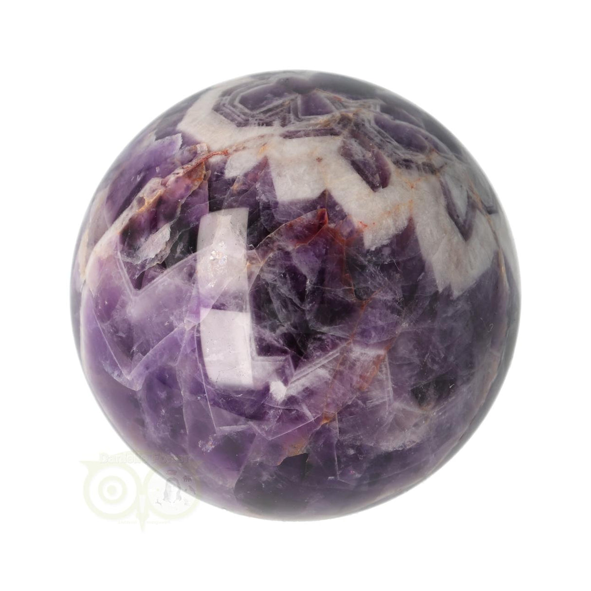 Chevron Amethist bol Nr 9 - Ø 6,10 cm