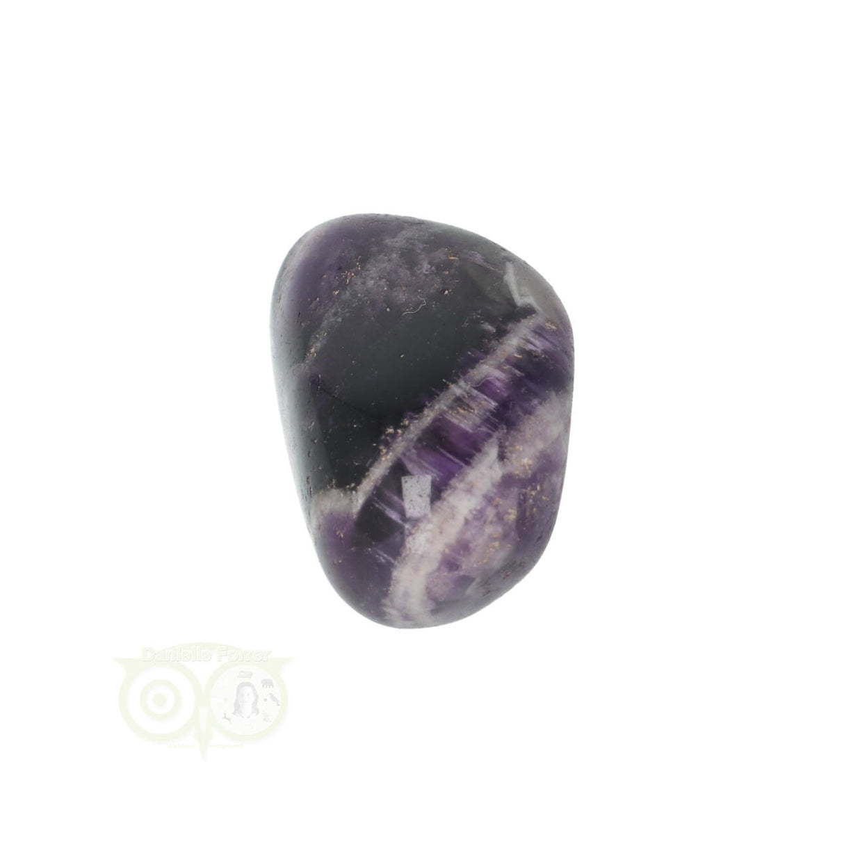 Chevron Amethist trommelsteen Nr 60