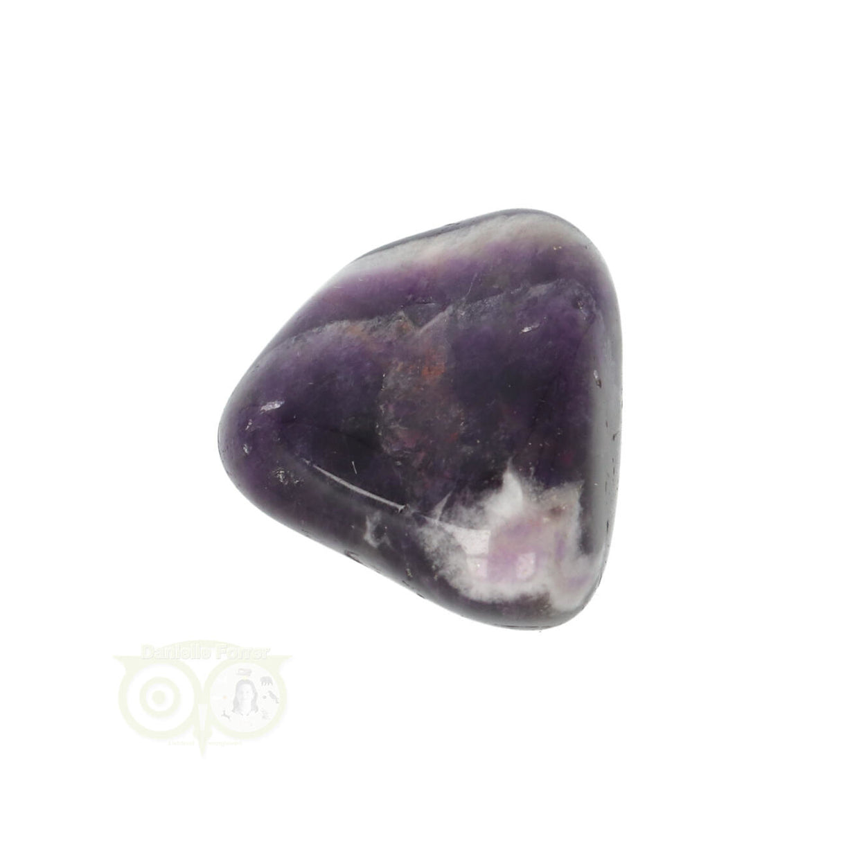 Chevron Amethist trommelsteen Nr 62