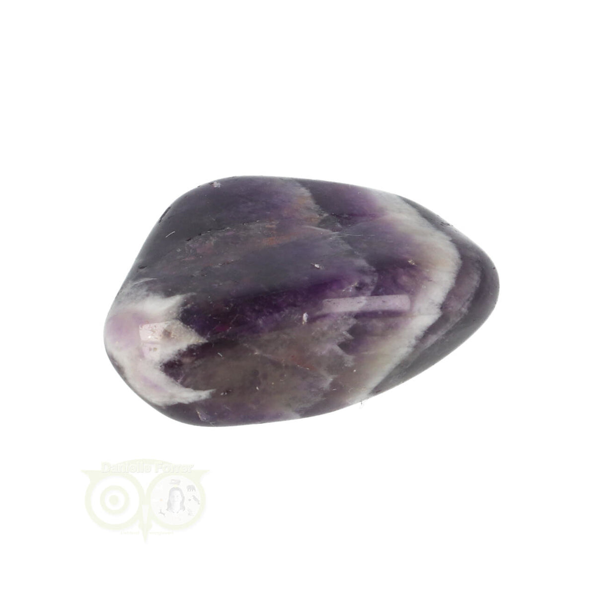Chevron Amethist trommelsteen Nr 62
