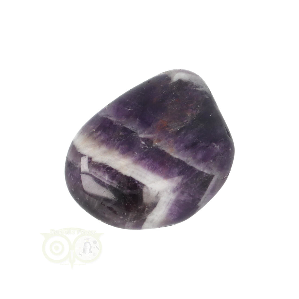 Chevron Amethist trommelsteen Nr 62