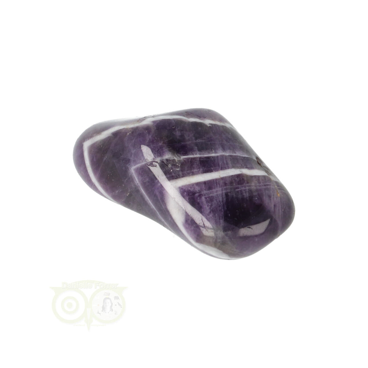 Chevron Amethist trommelsteen Nr 65