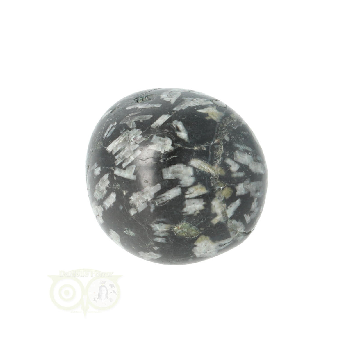 Chrysanthemum rounded tumbled stone no. 21