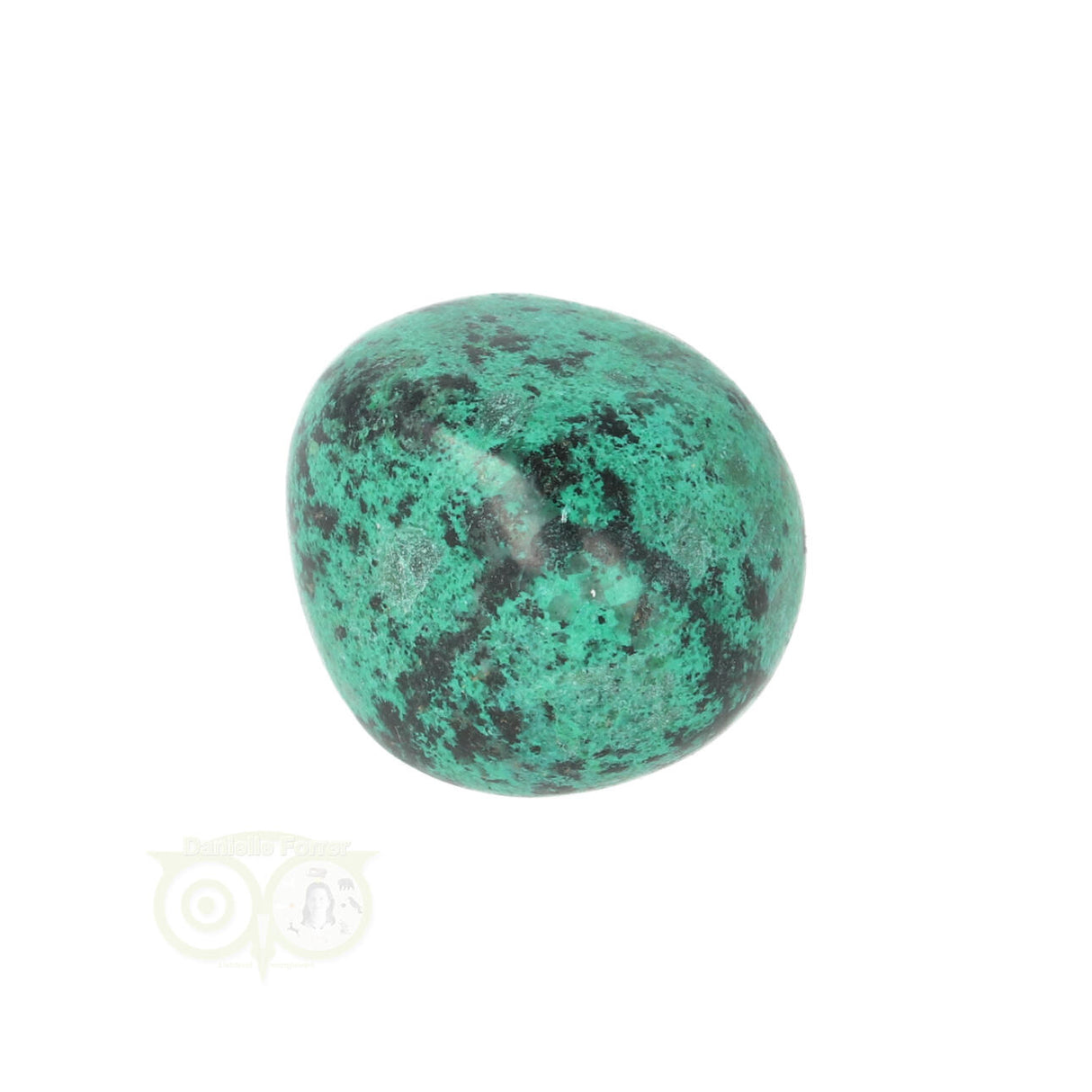 Chrysocolla trommelsteen Nr 27