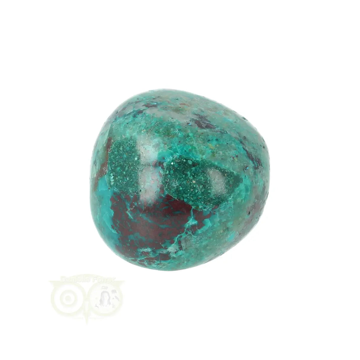 Chrysocolla trommelsteen Nr 30