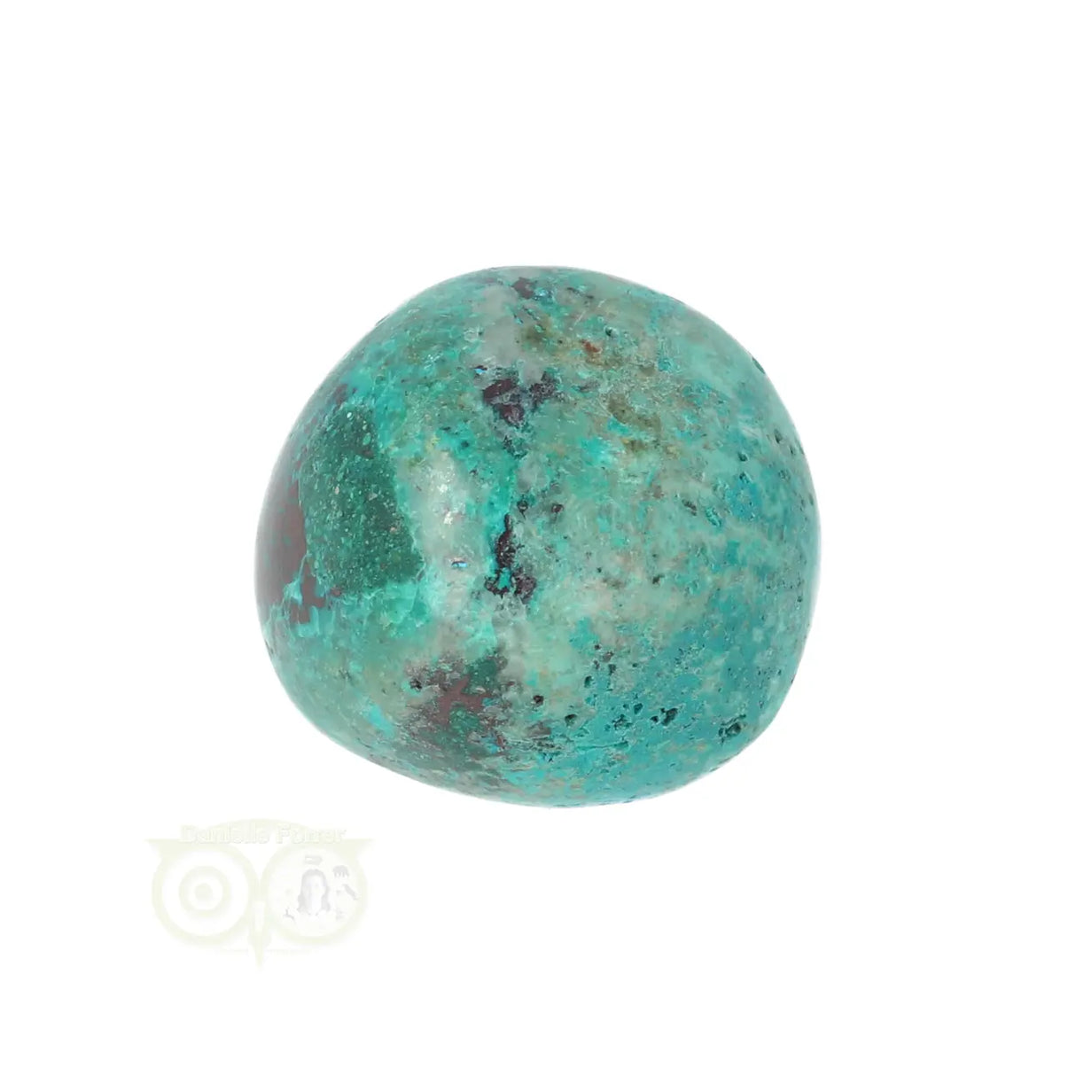 Chrysocolla trommelsteen Nr 30
