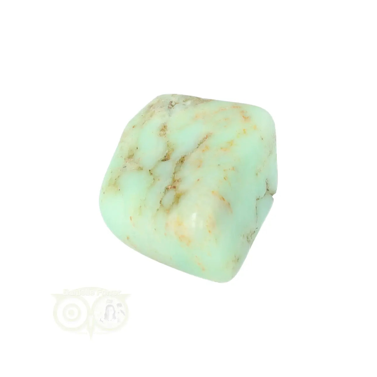 Chrysopras-Trommelstein Nr. 43