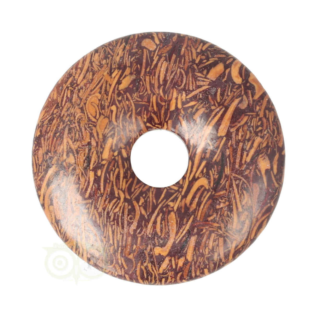 Coquina Jaspis donut Nr 10 - Ø4 cm
