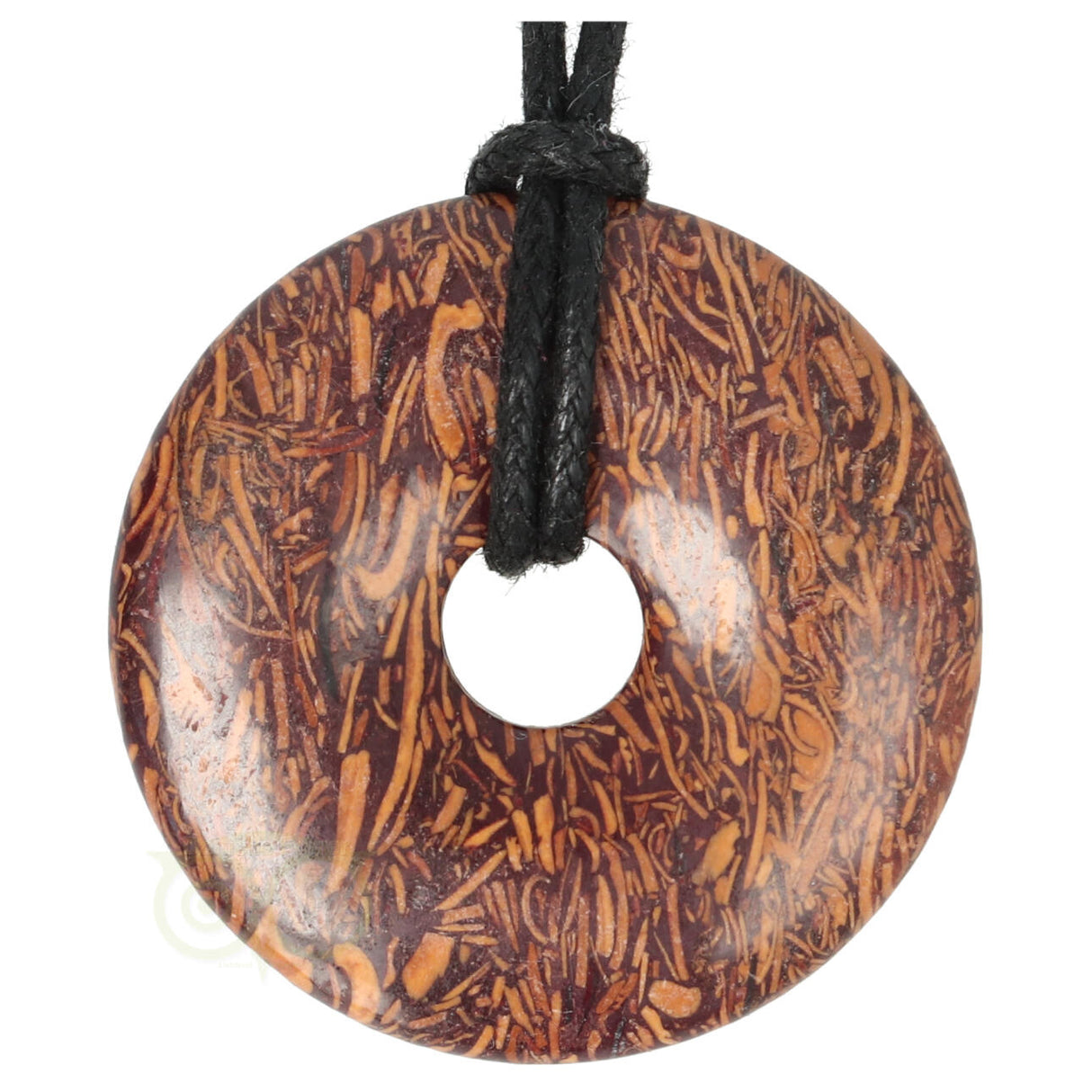 Coquina Jaspis donut Nr 10 - Ø4 cm