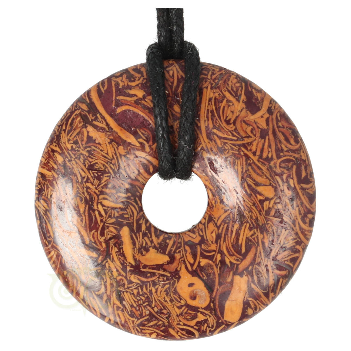 Coquina-Jaspis-Donut Nr. 3 - Ø4 cm