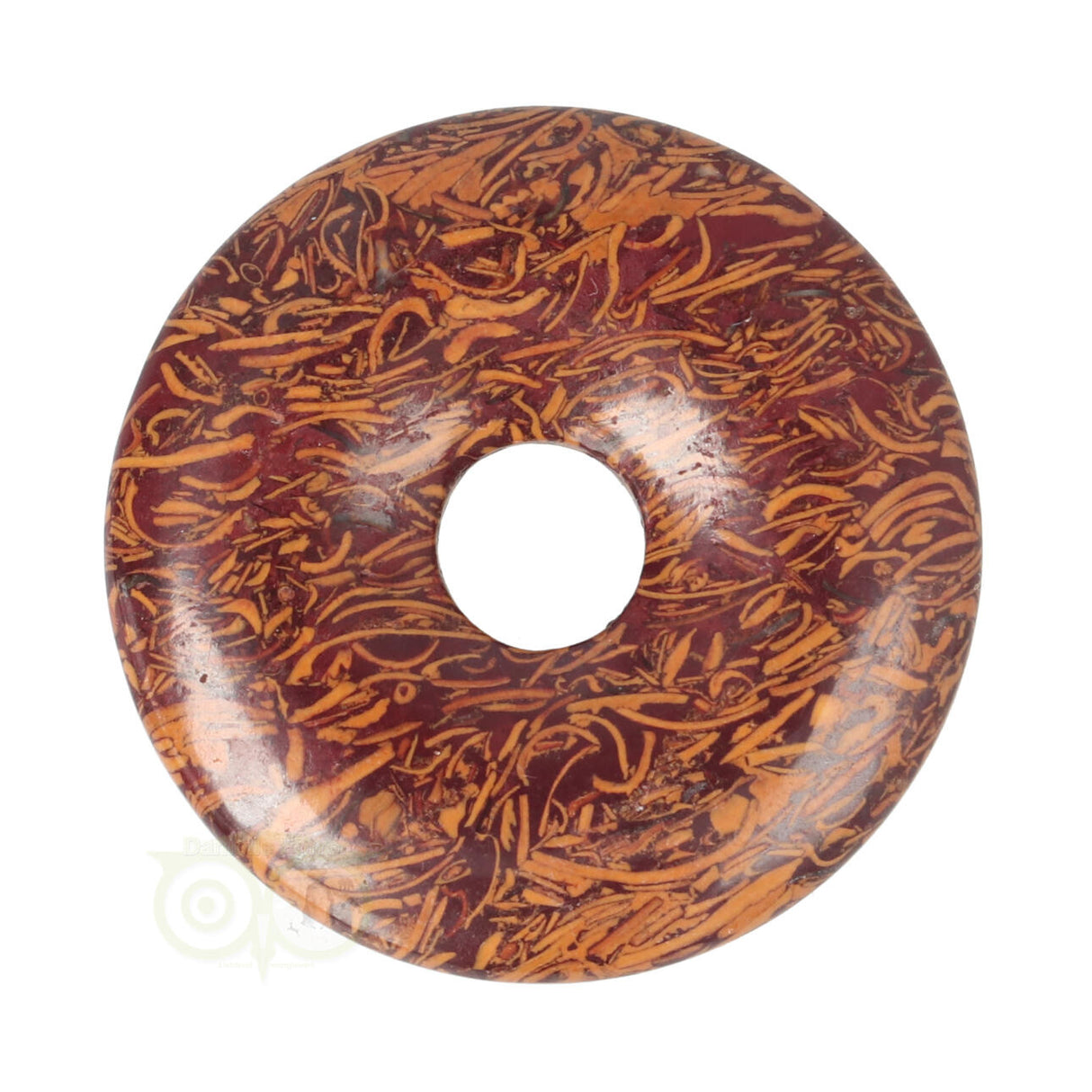 Coquina Jaspis donut Nr 4 - Ø4 cm