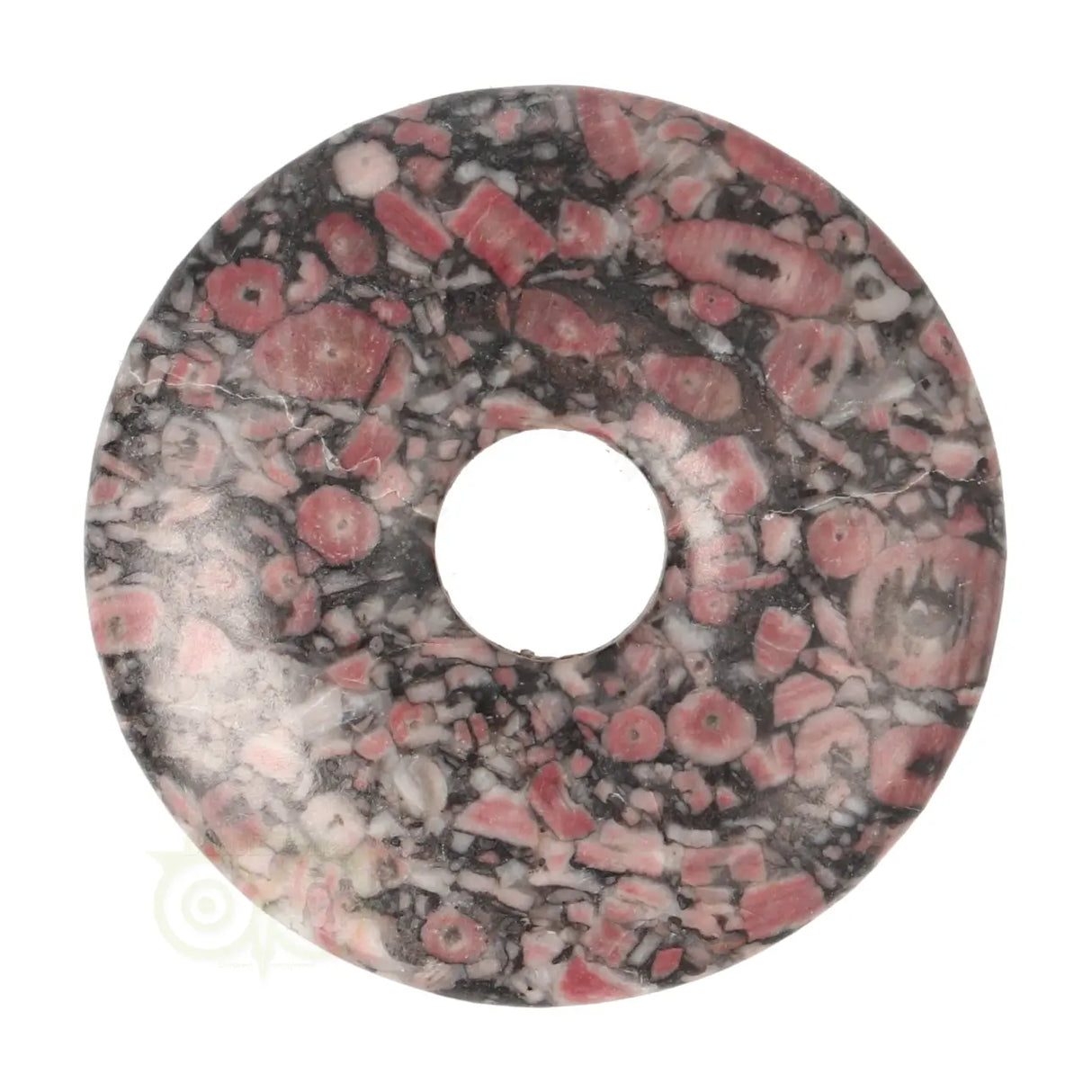 Crinoid Donut-Anhänger Nr. 17 - Ø 4 cm