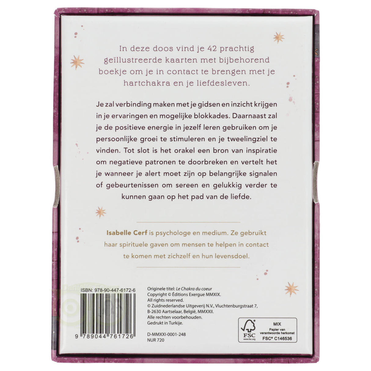 De chakra van je hart - orakelkaarten - Isabelle Cerf