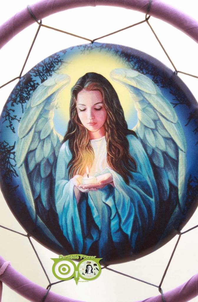 Traumfänger „Engel“ von Lisa Parker, 32,5 cm