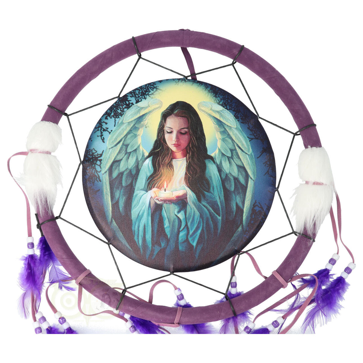 Traumfänger „Engel“ von Lisa Parker, 32,5 cm