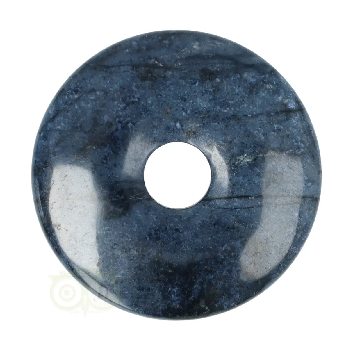 Dumortierite donut No. 8 - Ø 4 cm