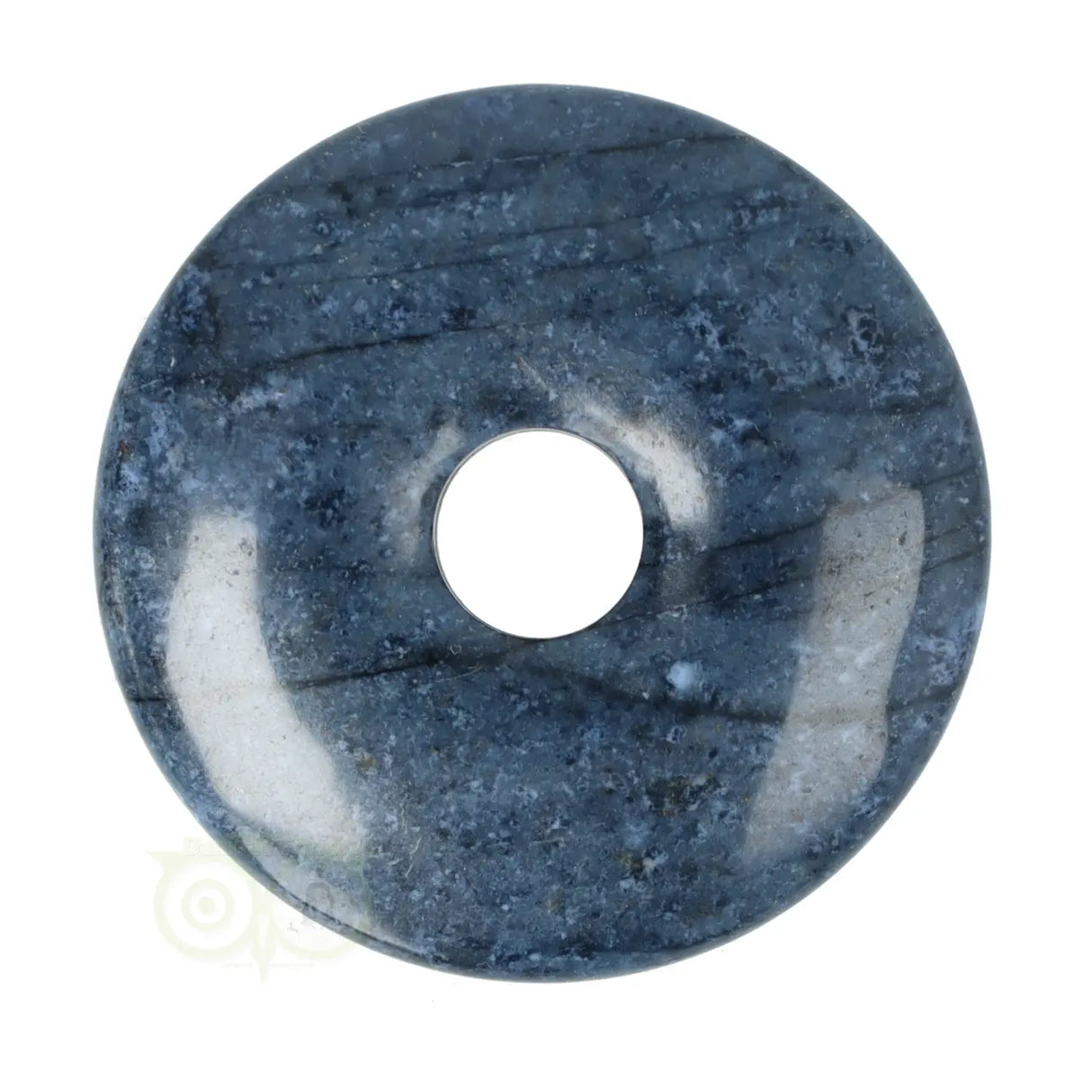 Dumortierite donut No. 8 - Ø 4 cm