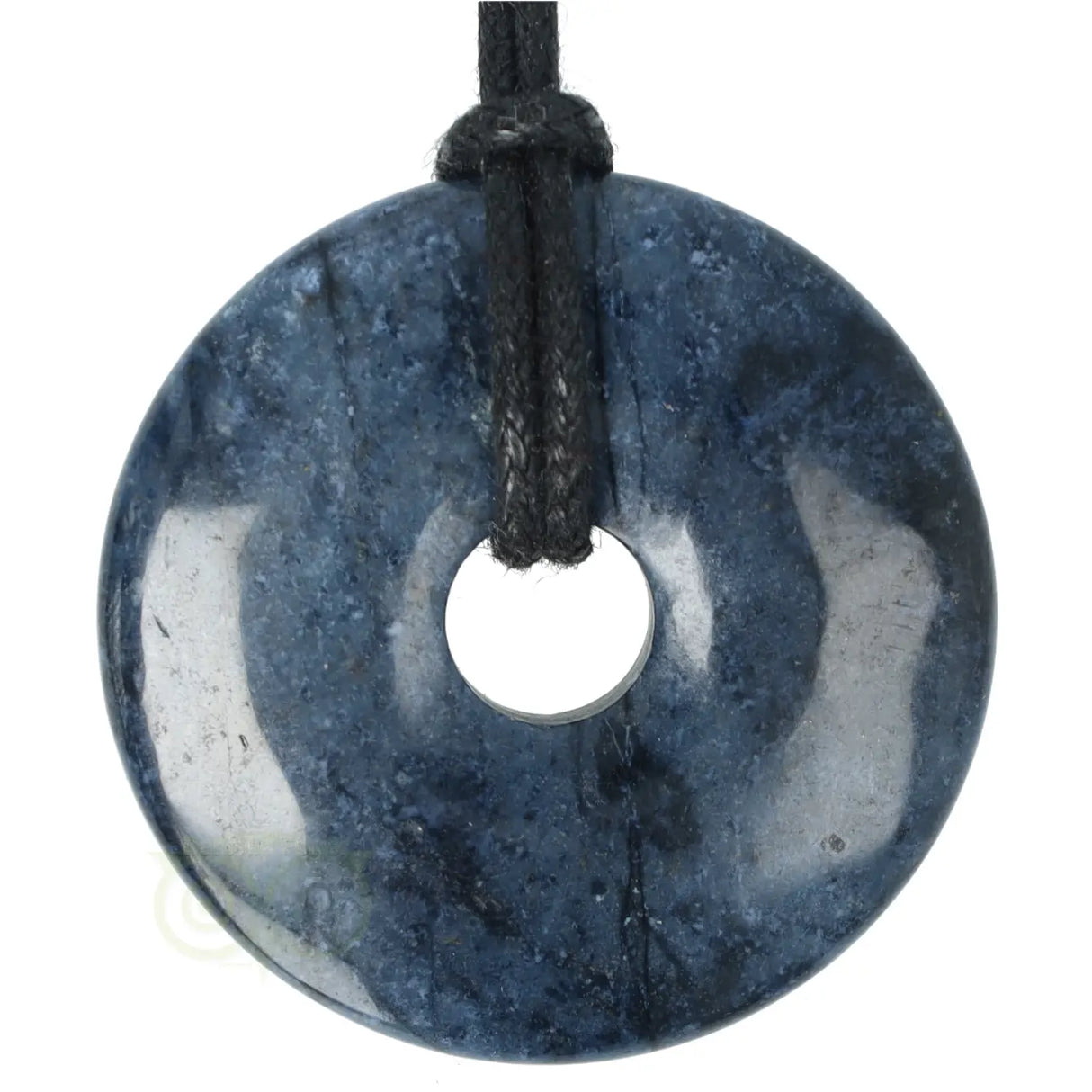 Dumortierite donut No. 8 - Ø 4 cm