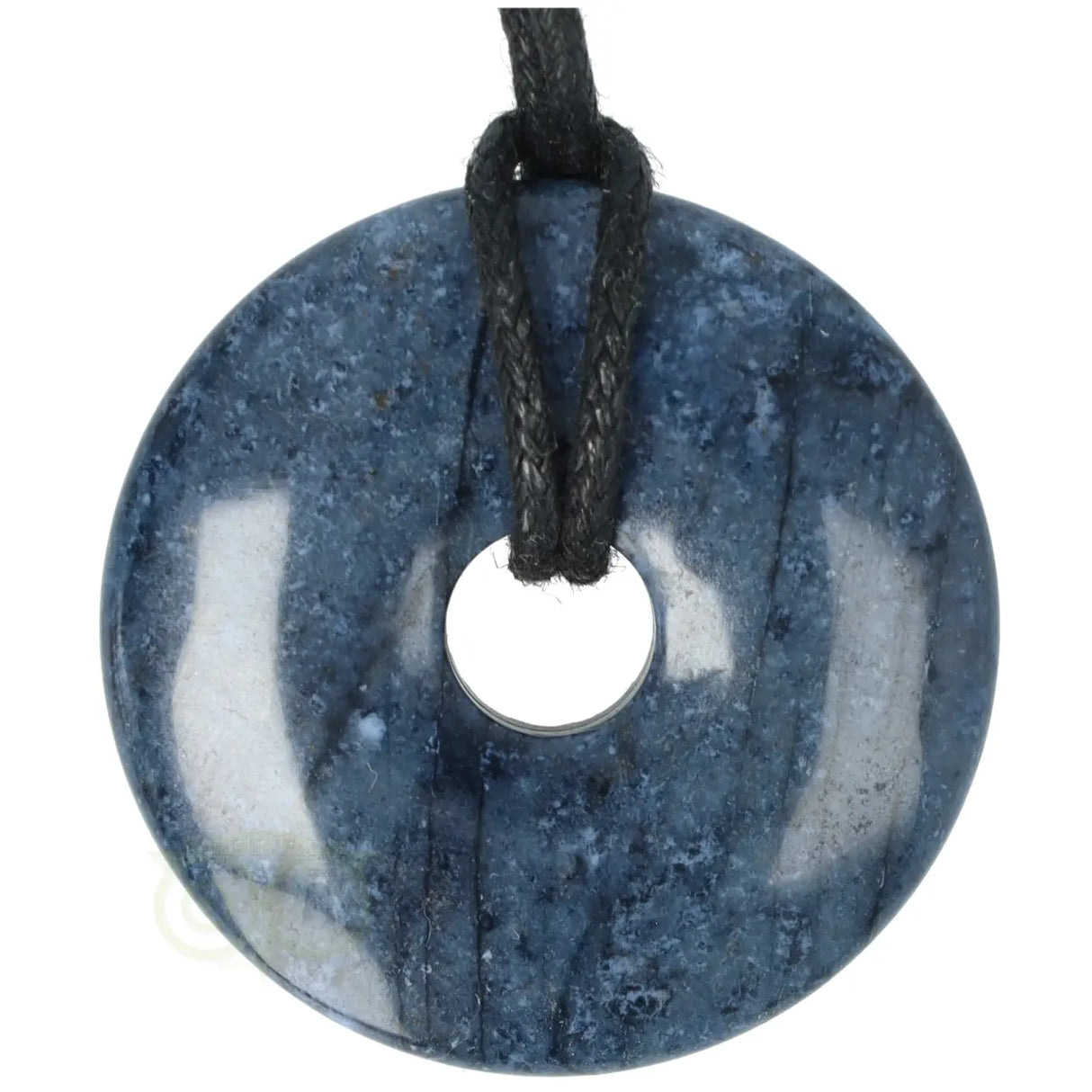 Dumortierite donut No. 8 - Ø 4 cm