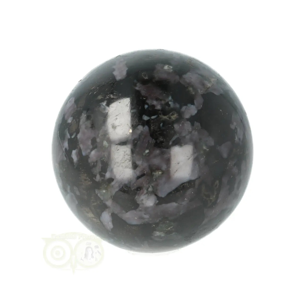 Gabbro-Merlinit-Kugel Nr. 11 - Ø 4,81 cm