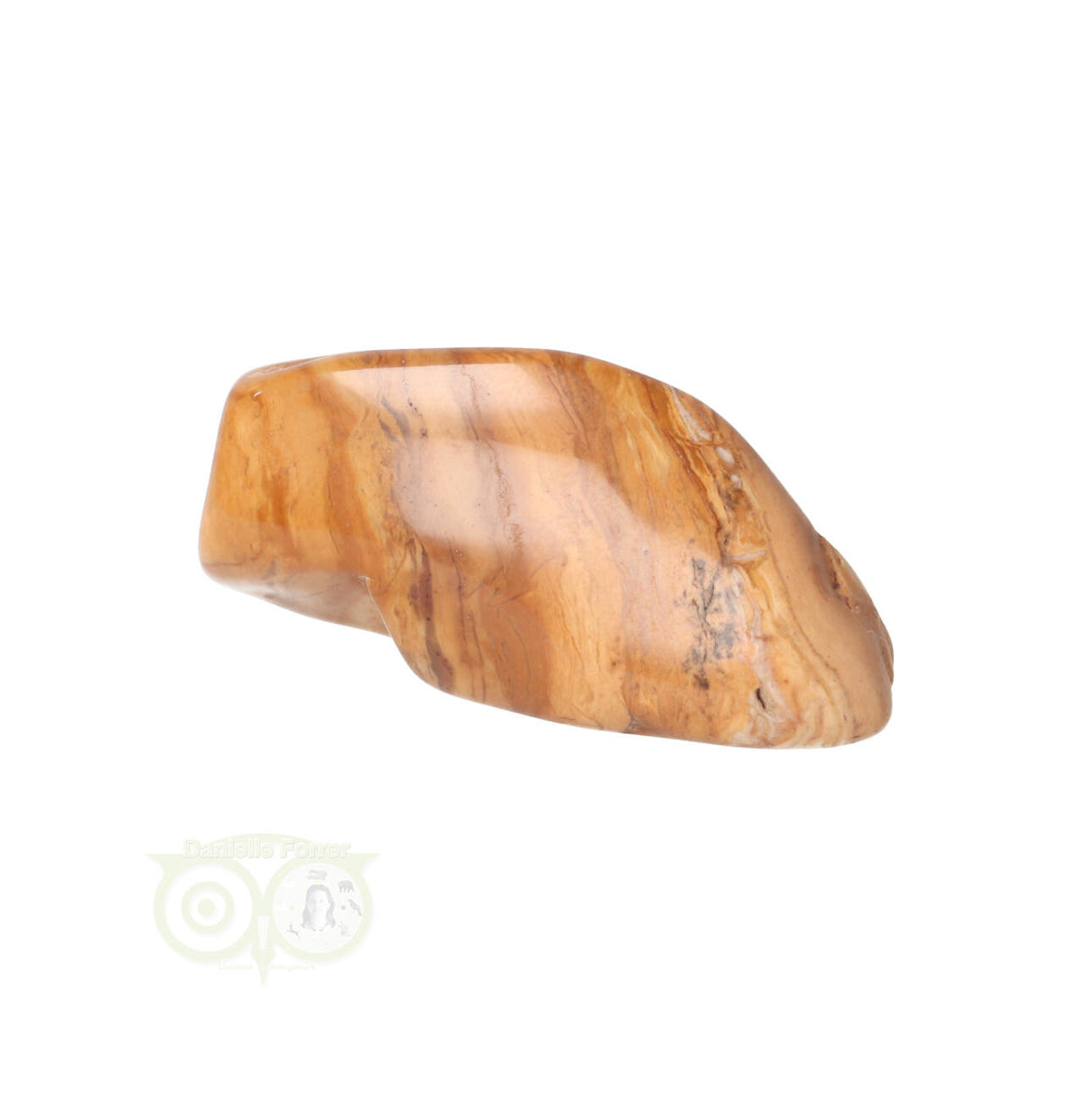 Jasper Yellow tumbled stone No. 22