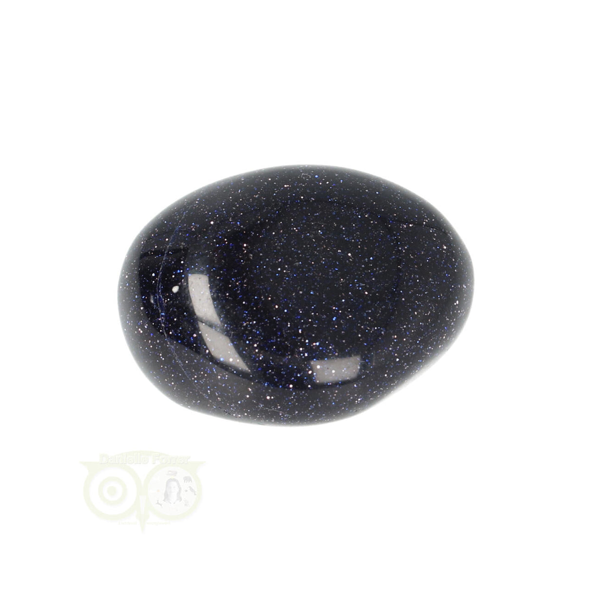 Goudsteen Blauw ( Goldfluss ) trommelsteen Nr 14