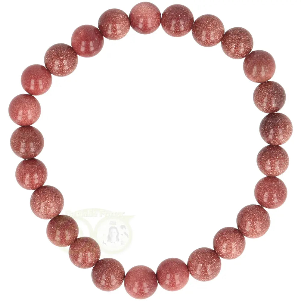 Goudsteen ( Bruin ) armband 8 mm