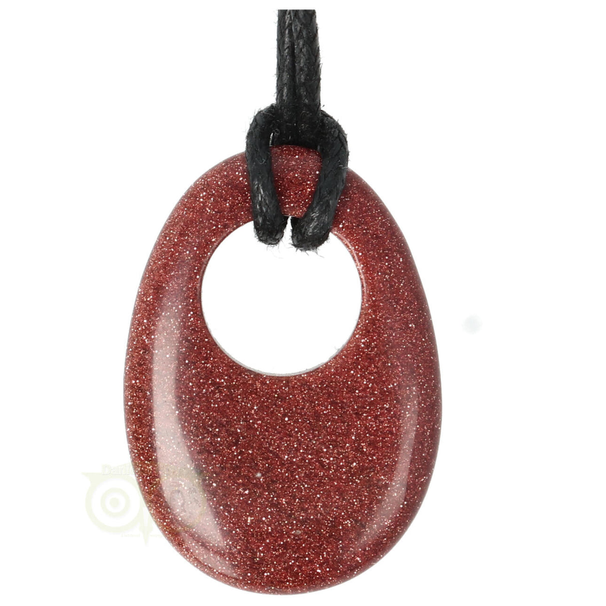 Goldstone - Brown Donut Drop No. 7