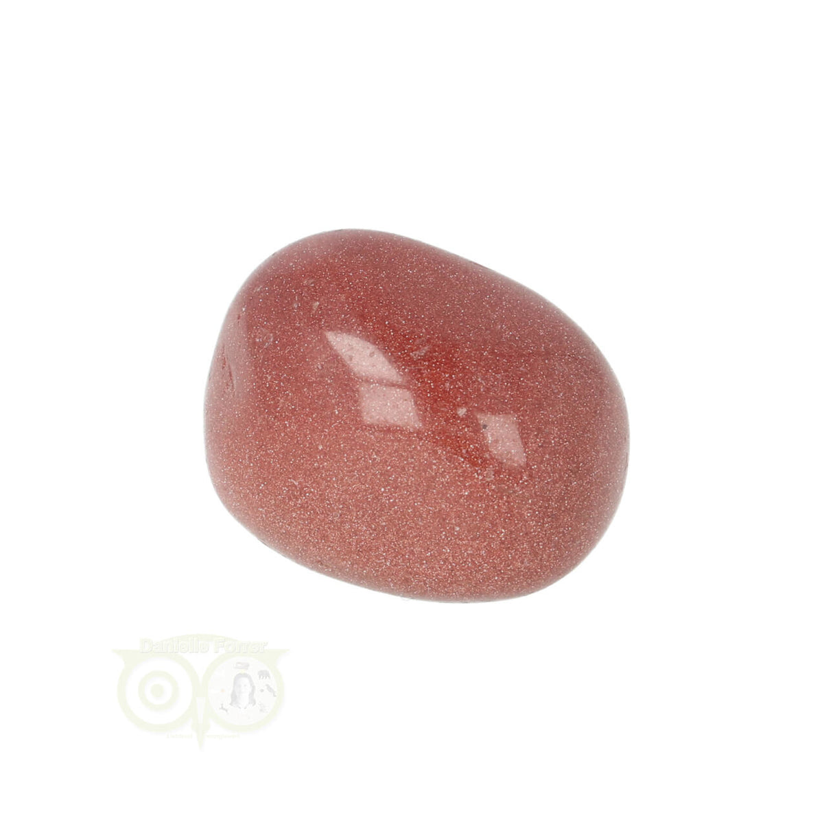 Goudsteen ( Goldfluß - Goldfluss ) trommelsteen Nr 18