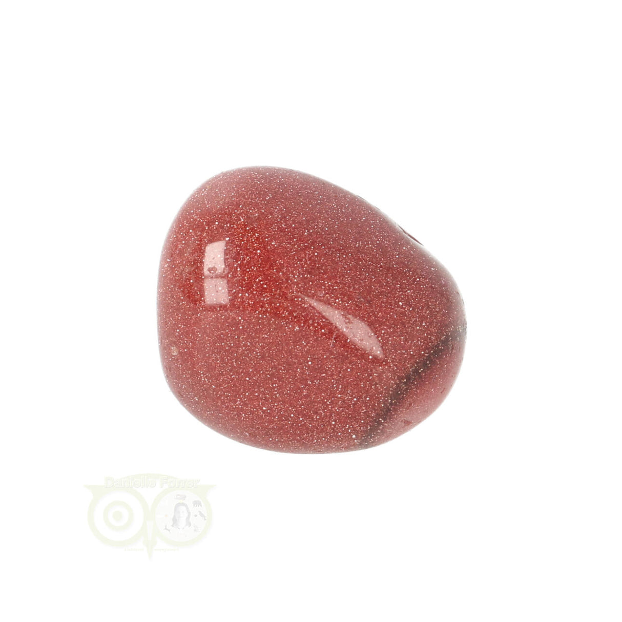 Goldstone (Goldfluß - Goldfluss) tumbled stone No. 16