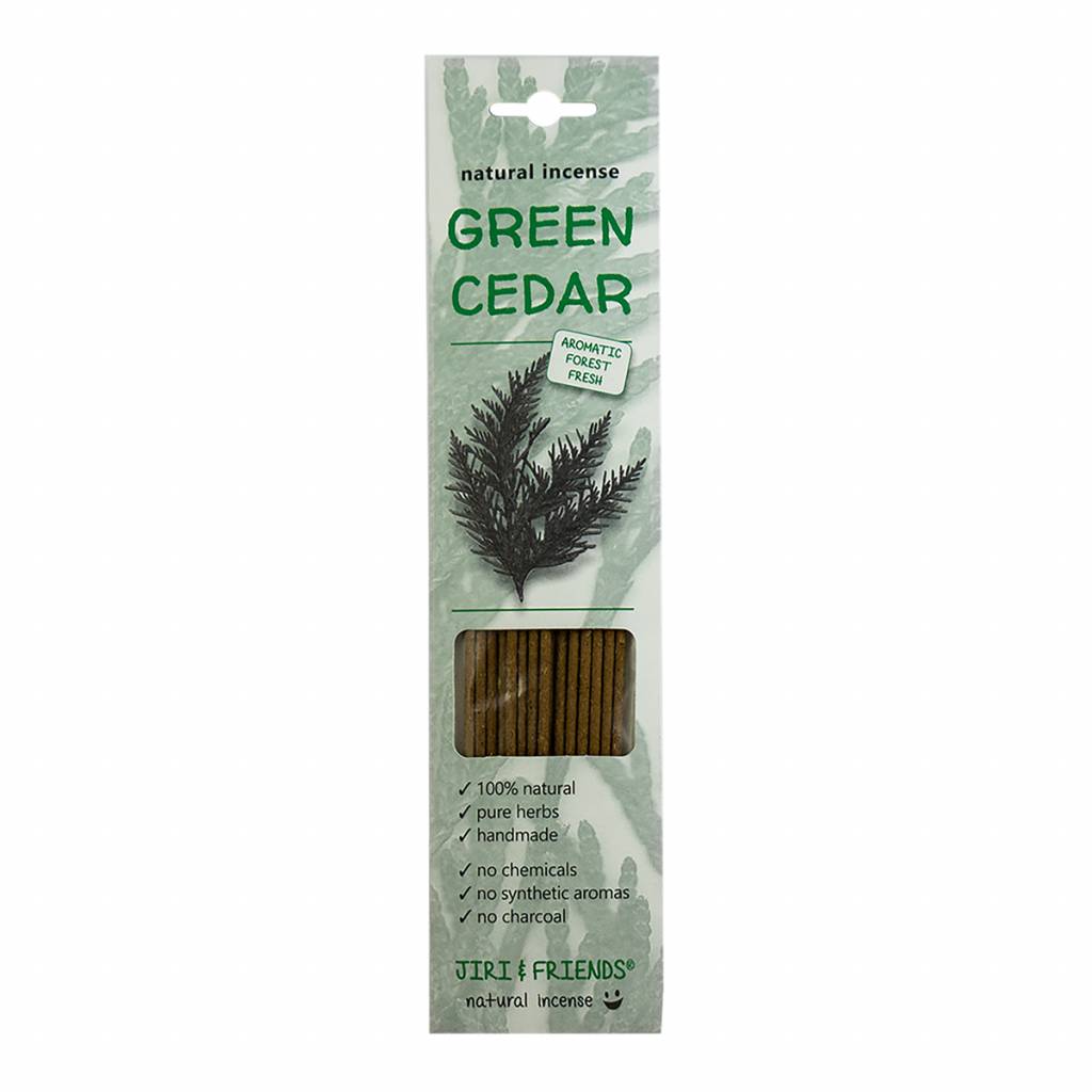GREEN CEDAR WIEROOK 100% natuurlijk ( Jiri and Friends )