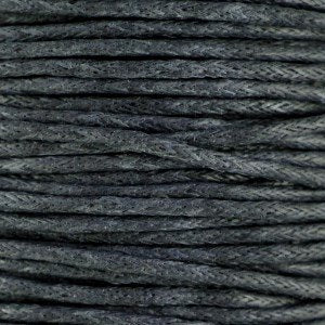 Waxkoord 1.5 mm Grijs / Grey 1,2 mtr.