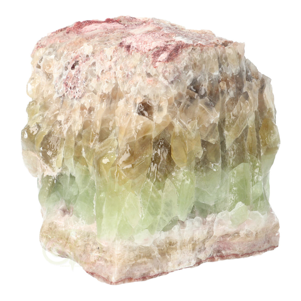 Groene Calciet cluster Ruw Nr 28