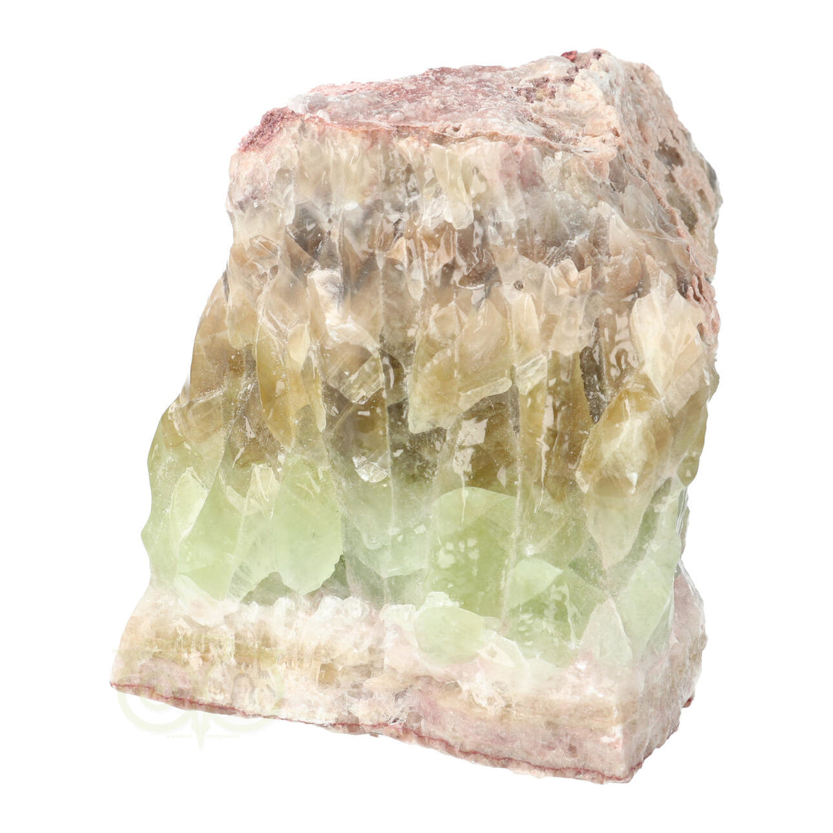 Groene Calciet cluster Ruw Nr 28