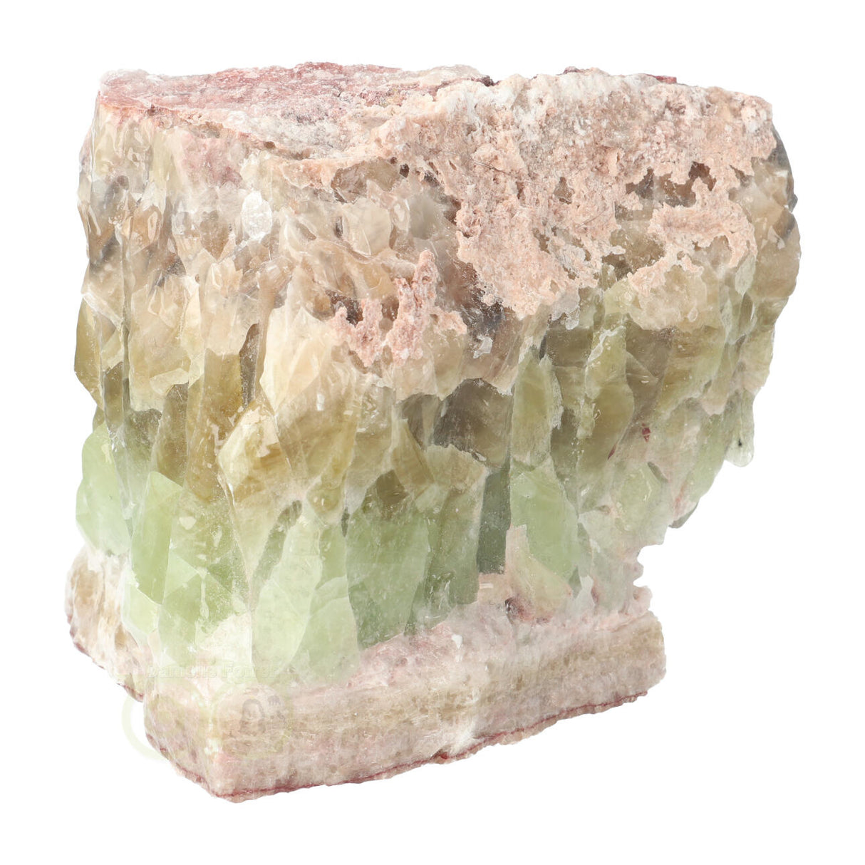 Groene Calciet cluster Ruw Nr 28