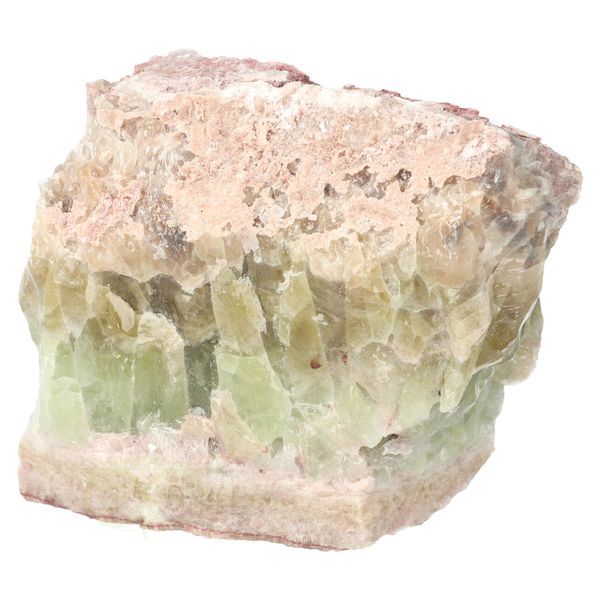 Groene Calciet cluster Ruw Nr 28