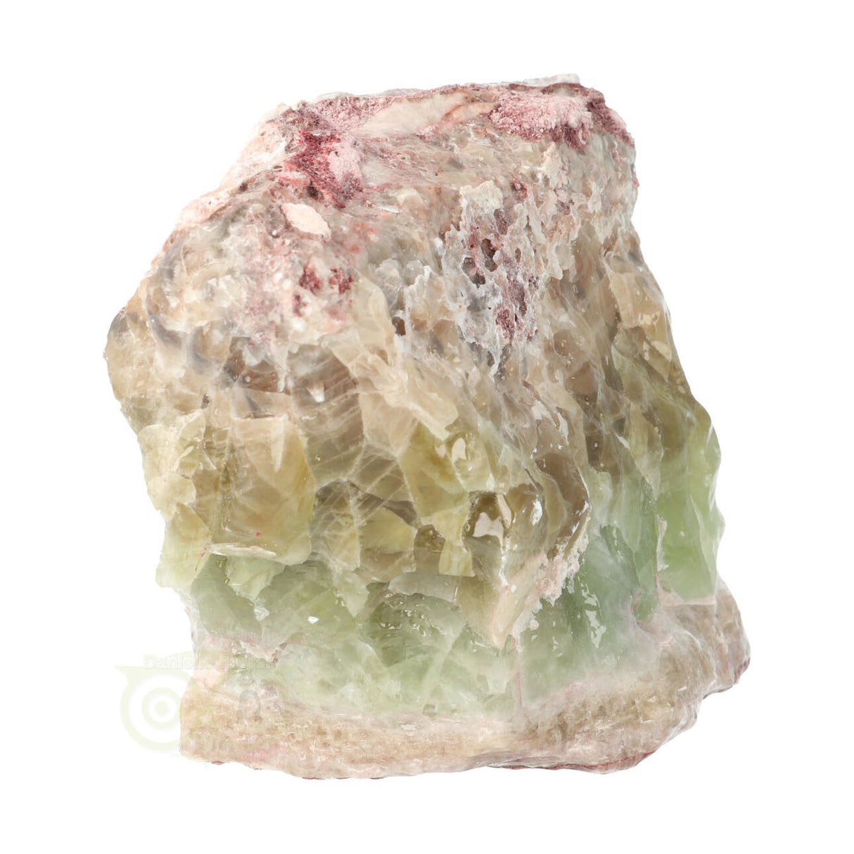 Groene Calciet cluster Ruw Nr 28