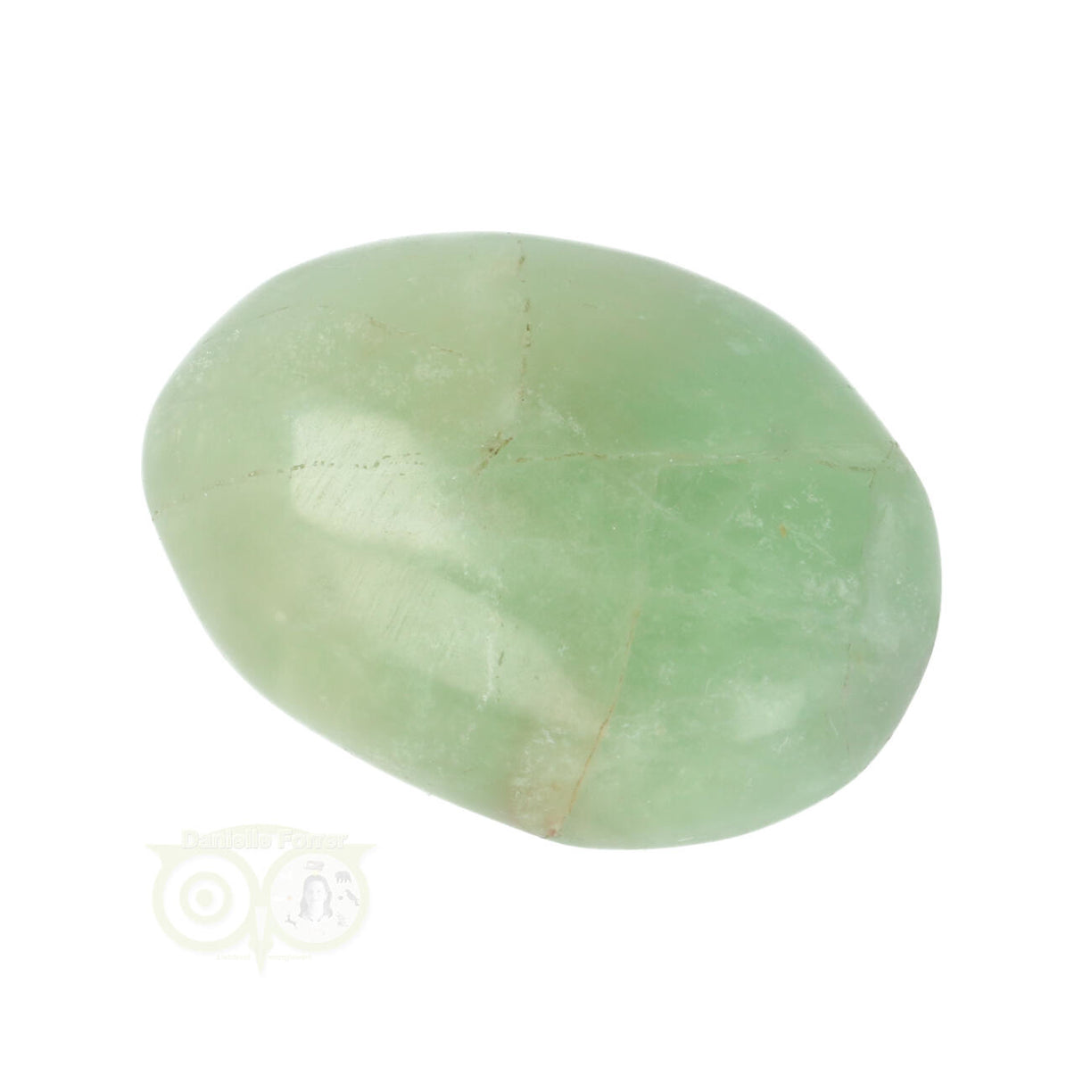 Groene Fluoriet handsteen Nr 16