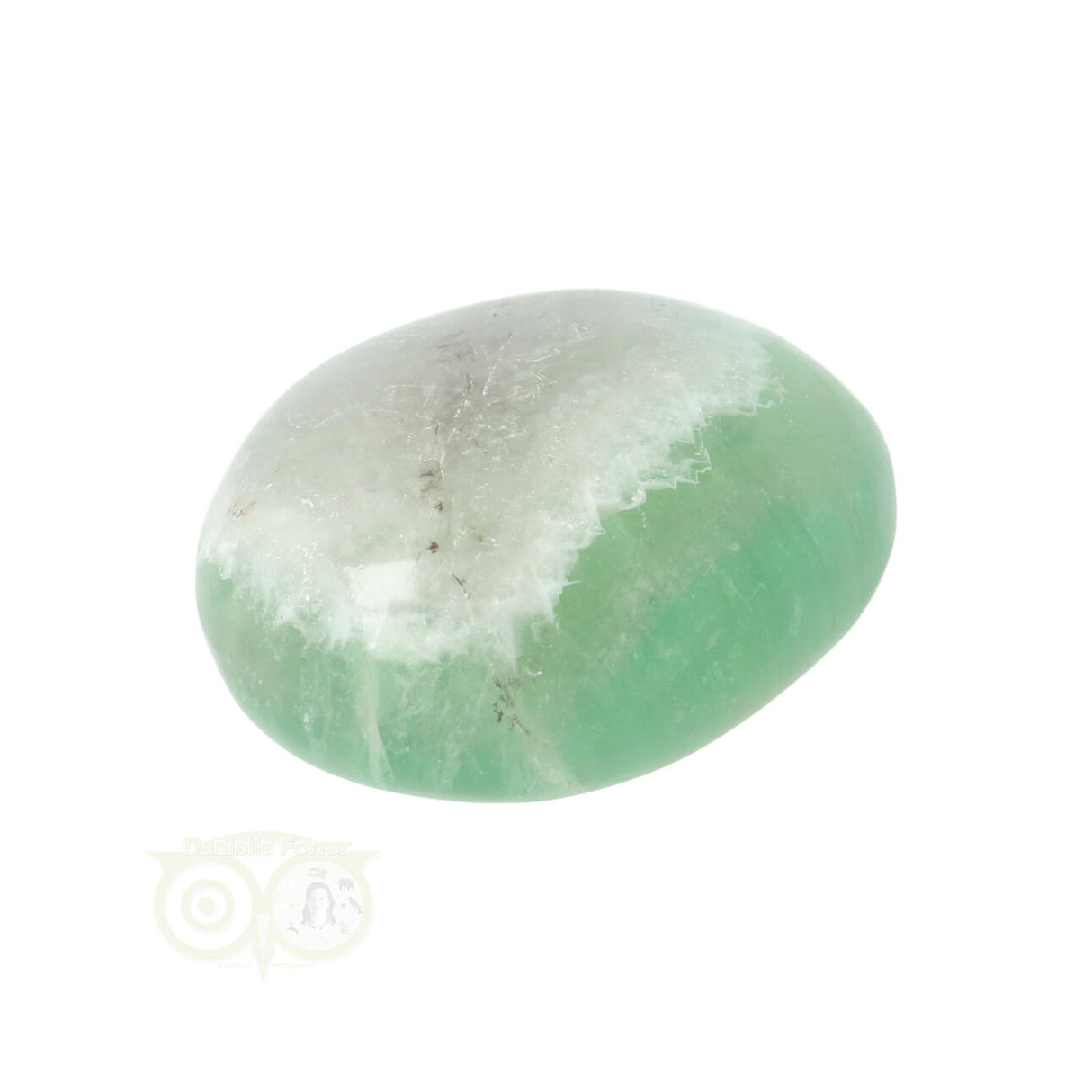 Groene Fluoriet handsteen Nr 20