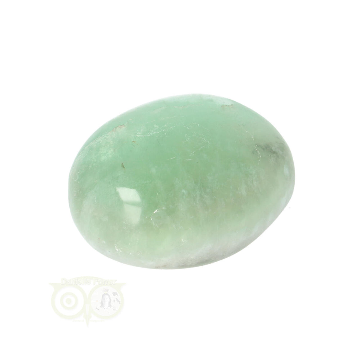 Groene Fluoriet handsteen Nr 20